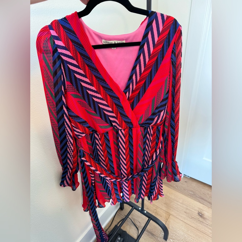 WOMENS LONG SLEEVE DRESS - ALLISON & KELLY SIZE XL